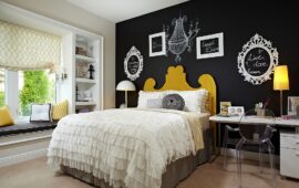Give Your Bedroom a Glam Makeover With Black