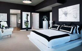 Powerful And Stylish Black/White Bedroom Ideas