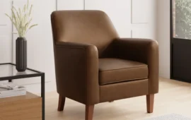 Best Faux Brown Leather Chair For Your Home