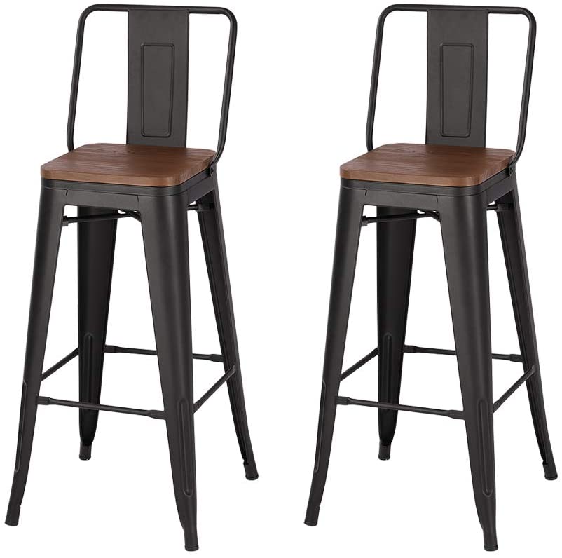 kitchen stools with backs
