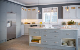 Stunning Gray Shaker Kitchen Ideas