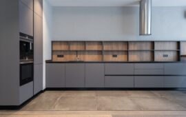 Modern Light Grey Kitchen Cabinets Beat Monotony With Style