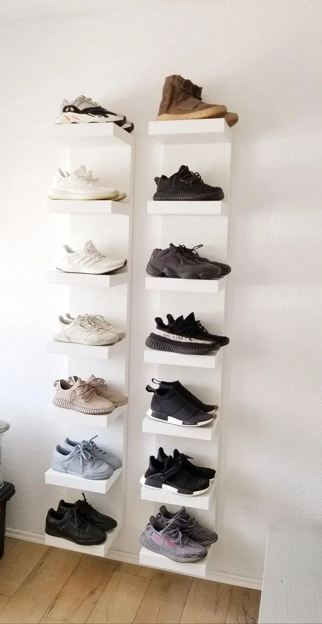 diy shoe storage ideas for small spaces