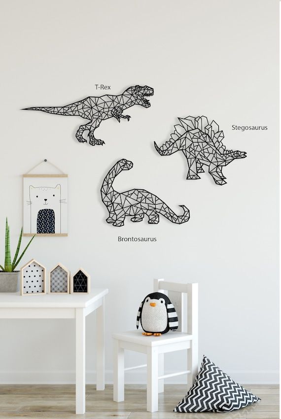 dinosaur wall decor